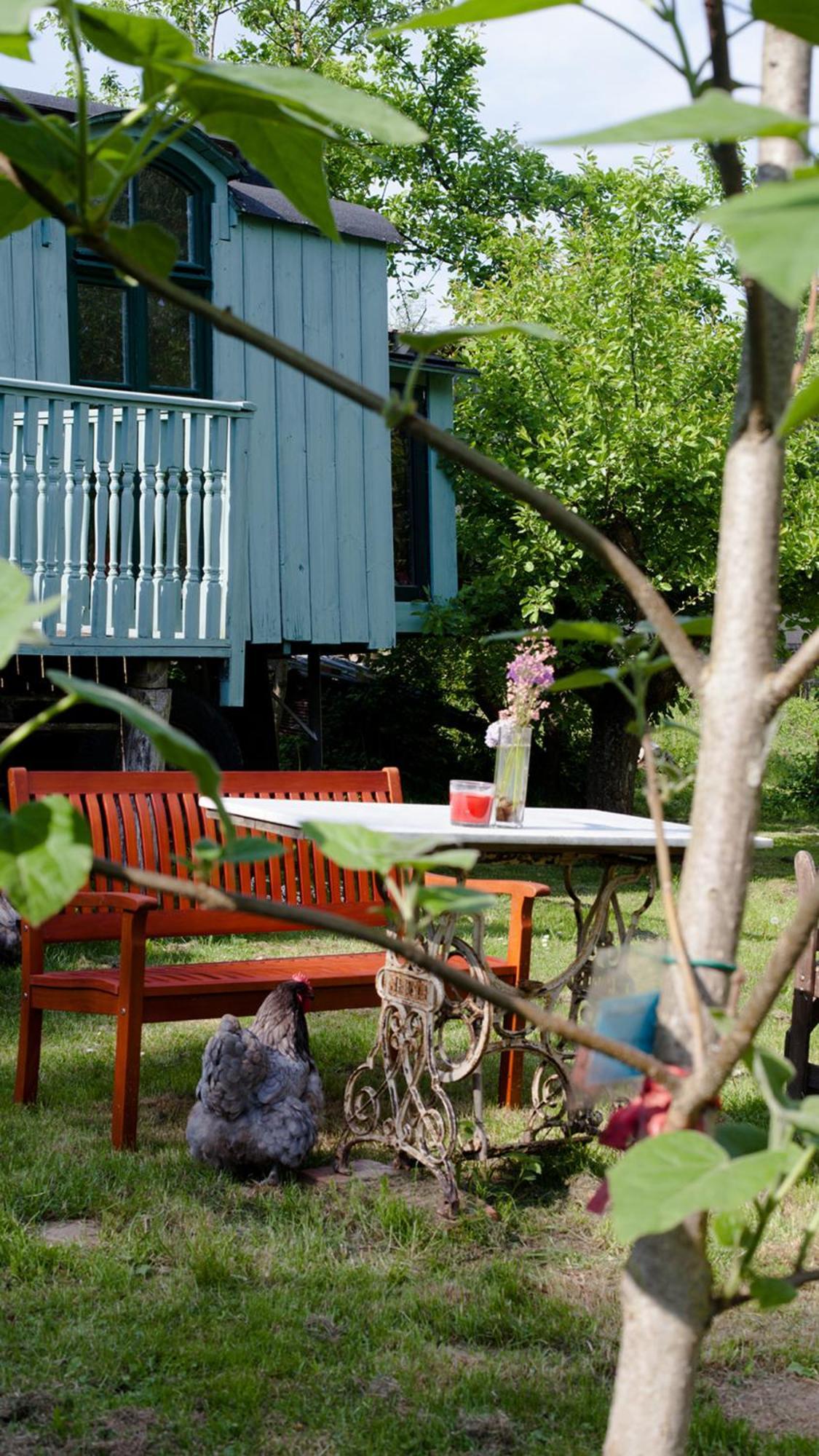 Hotel Zirkuswagen - Roulotte Kirch Mulsow Zewnętrze zdjęcie